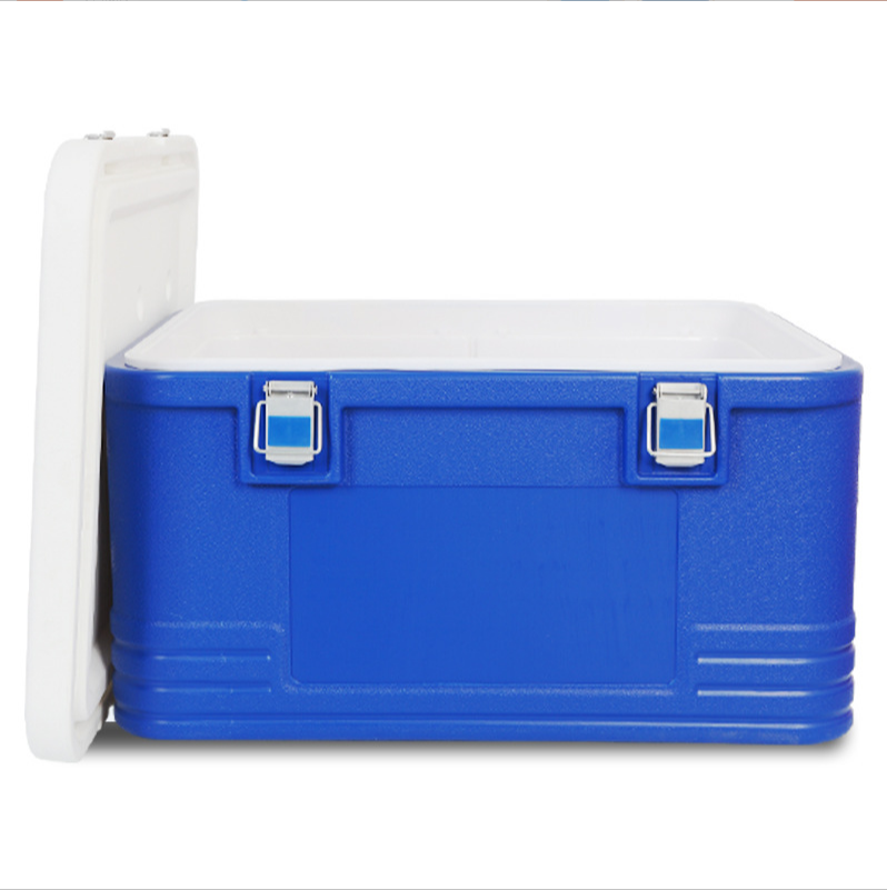 35 40 56 65 85 Quart Plastic Foam Commercial Rotomold Insulated Outdoor Picnic Cooler Box with Handle Custom Logo