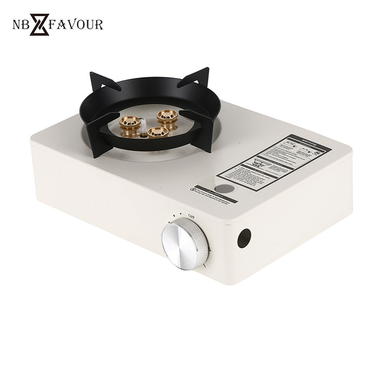 NB-FAVOUR Customizable Professional Manufacturer Gas Cooker Cooktop Outdoor Mini 4 Burner Butane Camping Portable Gas Stove