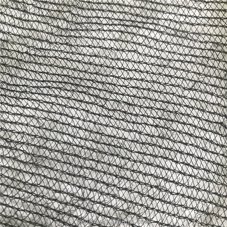 polyester 3d mesh fabric with anti skid backing for car foot mat material