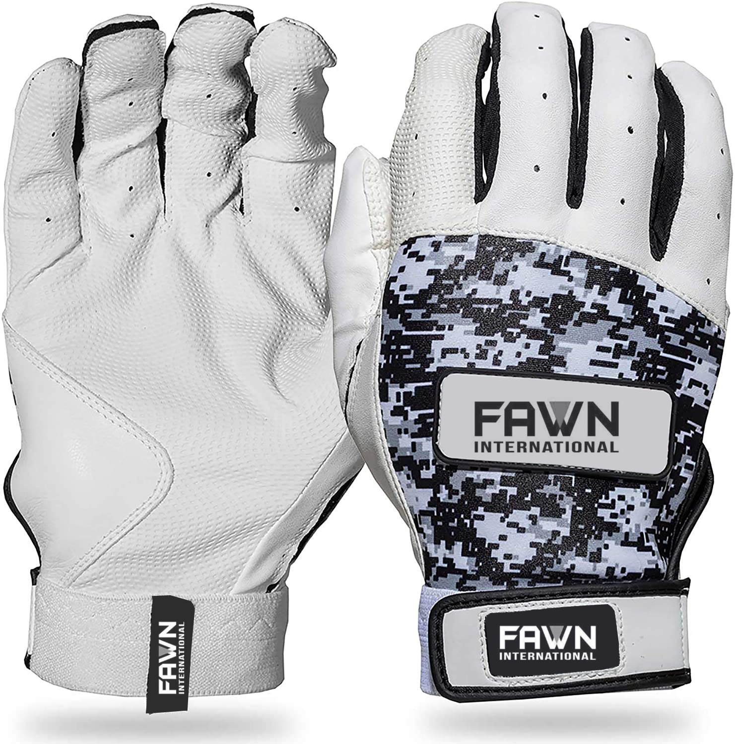 Fawn International fully customized Baseball Batting Gloves for Adult Boys Girls Youth Pro Softball Gloves