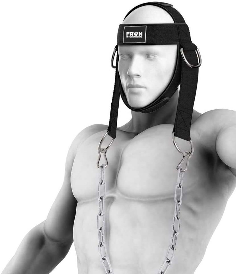 Neck Harness Neck Exerciser Builder Support for Strength & Resistance Training Neck Head Harness.