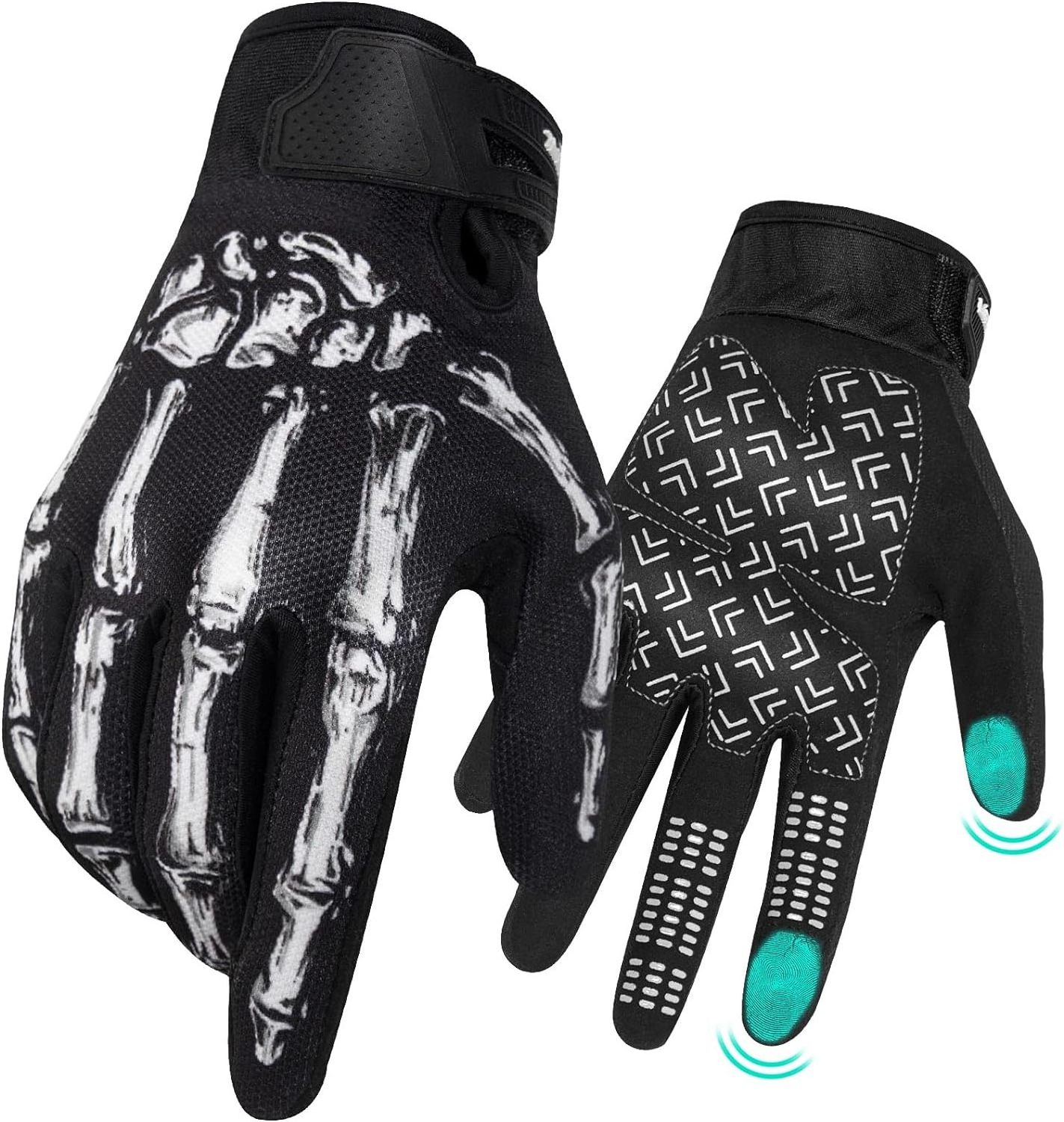 Ultralight Motocross Gloves - Lightweight MX Dirt Bike & Powersport Racing Protective Gear