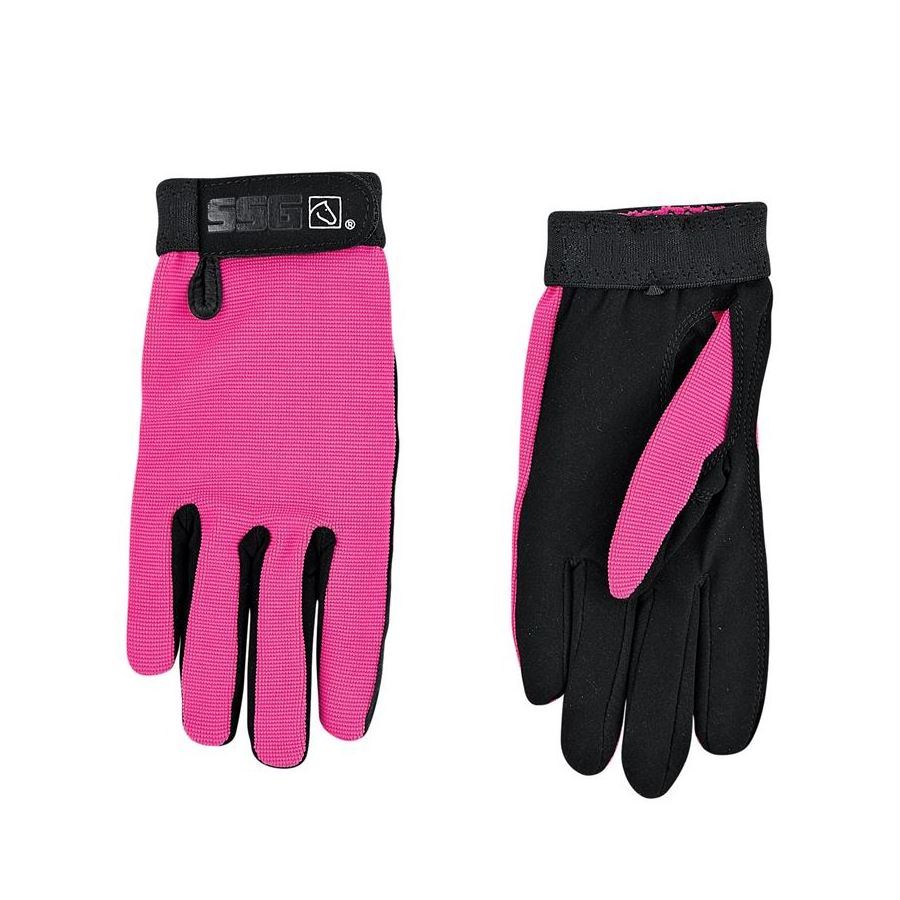 Leather Horse riding gloves with option to Personalise logo color design