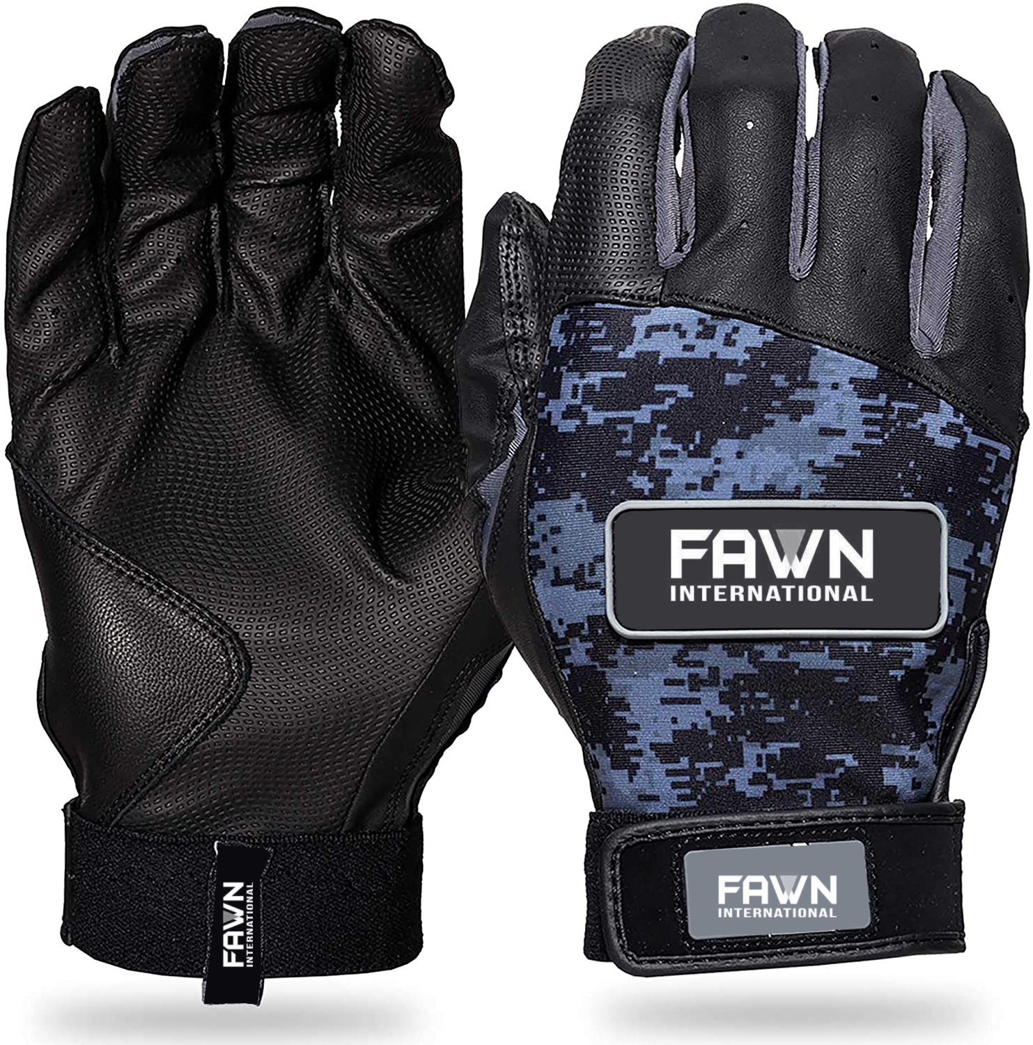 Fawn International fully customized Baseball Batting Gloves for Adult Boys Girls Youth Pro Softball Gloves