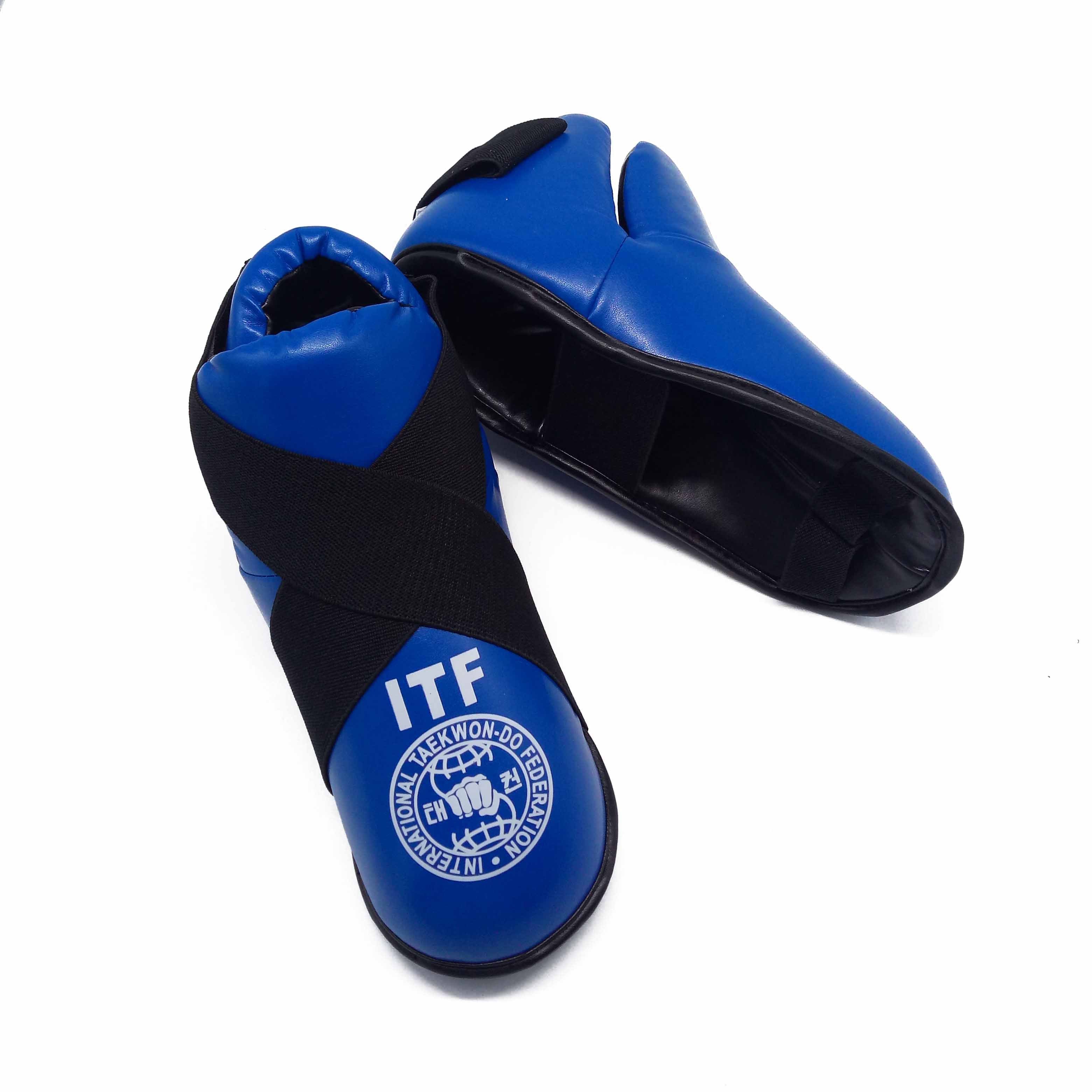 Taekwondo foot guards itf taekwondo sparring gear