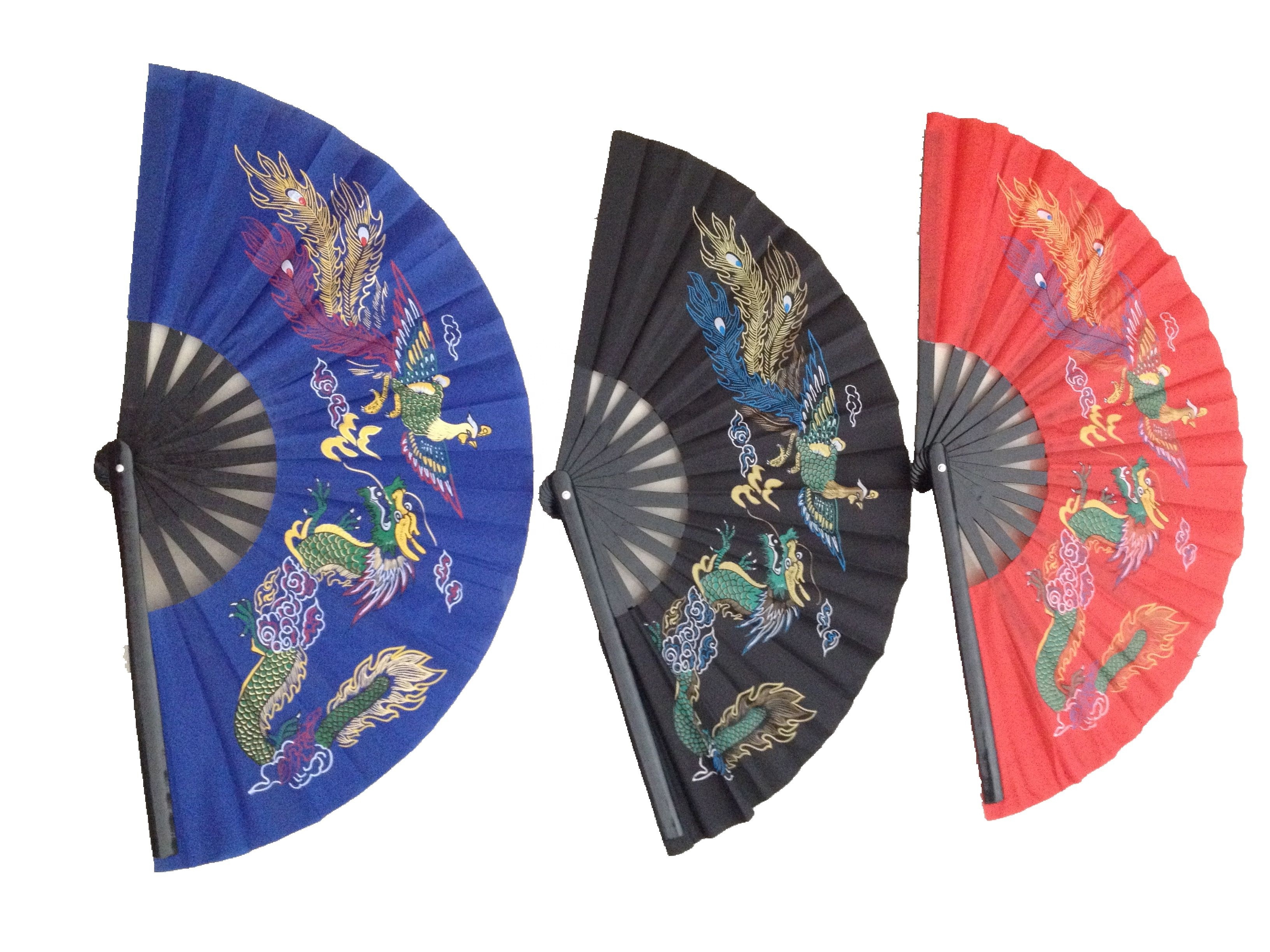 customized LOGO Tai Chi Fans Wushu Fans Tai Chi Kung Fu Fans