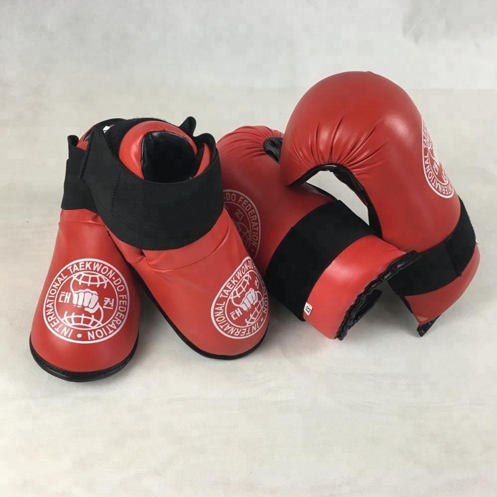 ITF taekwondo hand and foot guard gear