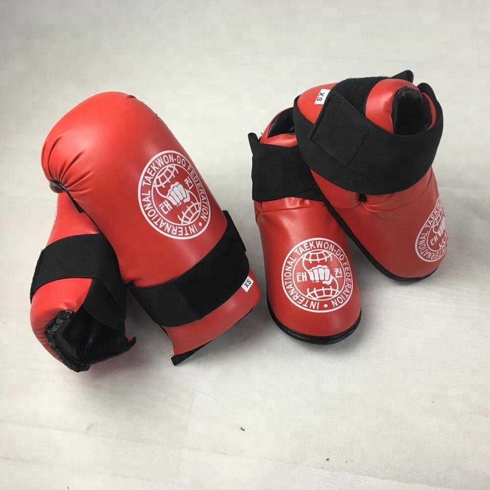 ITF taekwondo hand and foot guard gear