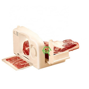 foldable household frozen meat roll cutting machine fresh Meat Slicer for Kitchen use