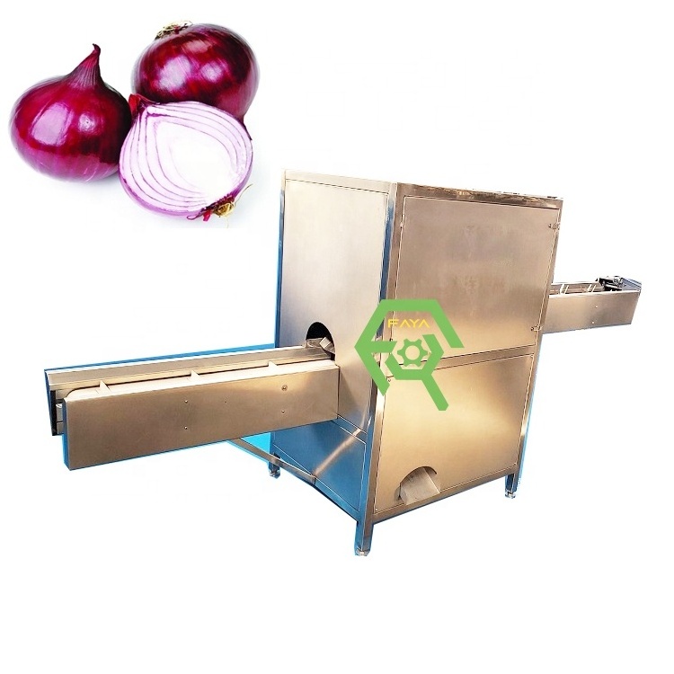 Onion Root Cutting Cutter Machine Onion Peeler Machine onion ring cutting machine