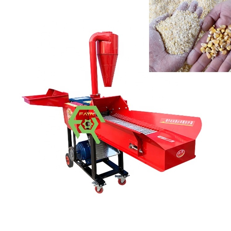 Diesel engine drive grass straw cutting machine for Feed feeding for cattle, sheep, chickens, ducks and geese