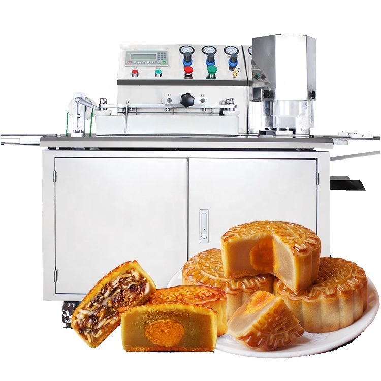 Multifunctional Moon cake printing machine mochi mooncake ice cream kibbeh making machine