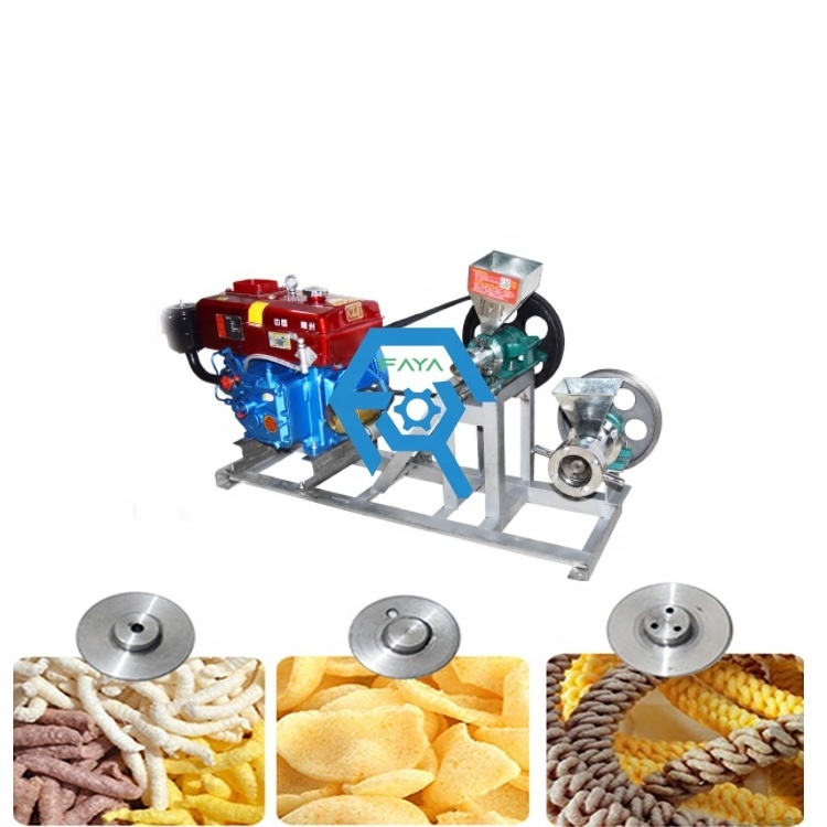 Multifunction Corn Maize Rice Extruder Puff Machine Puffed snack Food Extruder snack food puffing machine