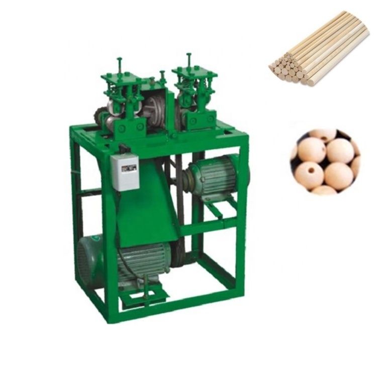 Automatic round wood rod making machine mop rod wood dowel making machine