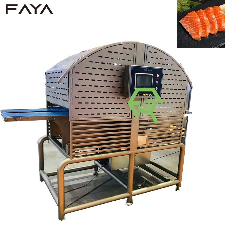 Intelligent oblique fish filleting machine salmon slicing machine Meat slicing machine