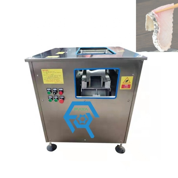 professinal fish meat fillet slicer pangasius salmon basa tilapia dory black Cod fish Capelin flake slicing machine