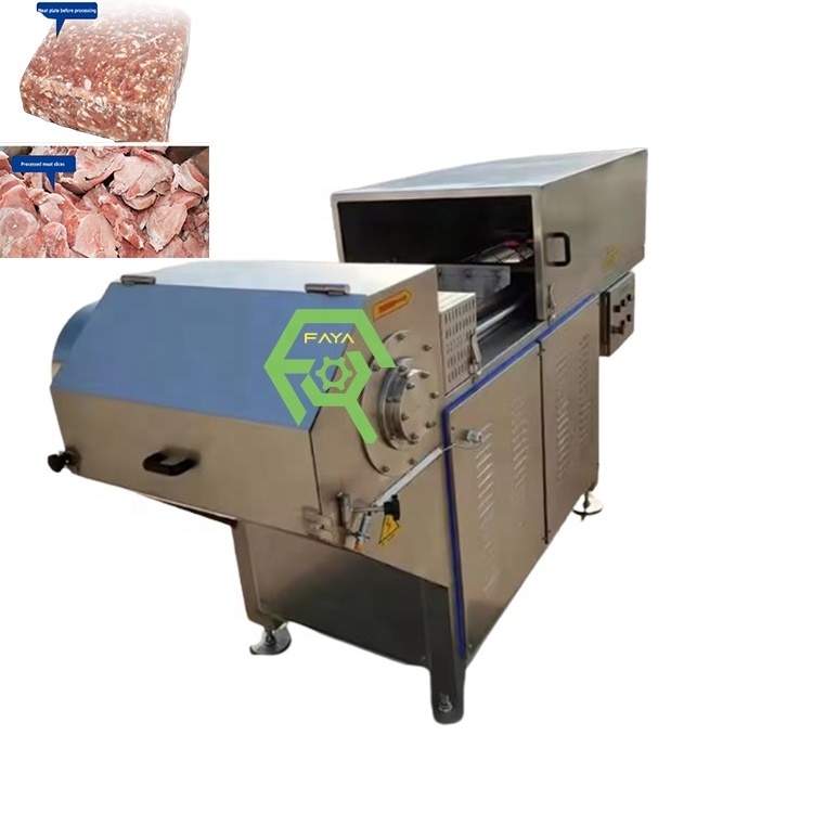 Automatic Frozen Meat flaker Machine meat block breaker for pet food