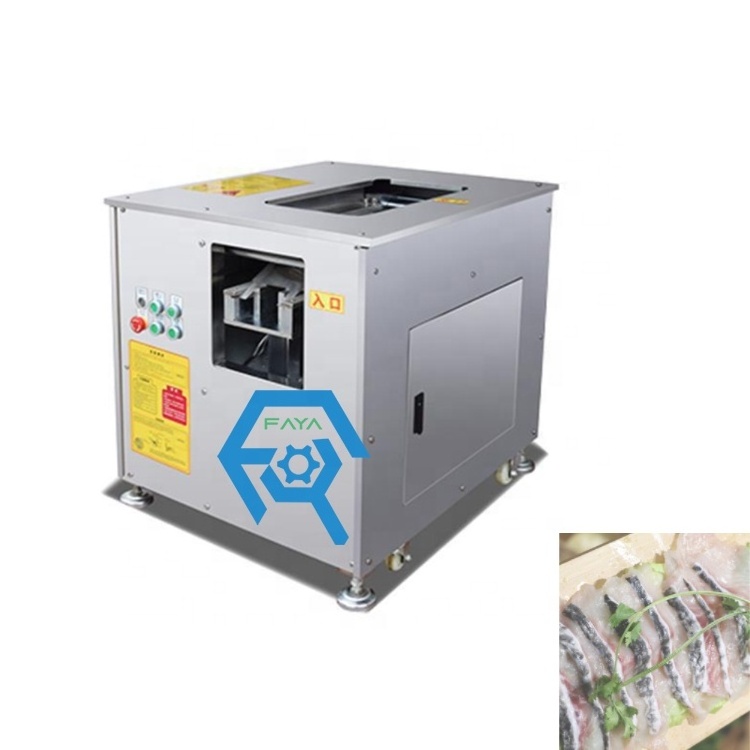 professinal fish meat fillet slicer pangasius salmon basa tilapia dory black Cod fish Capelin flake slicing machine