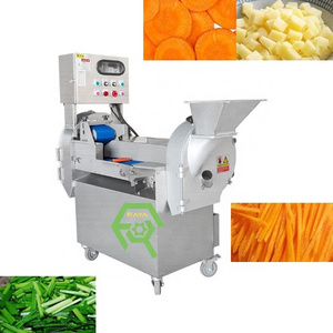 Adjustable speed Leek vegetables cutting machine Bitter Gourd Cucumber onion ring slicing machine Cabbage Shredder