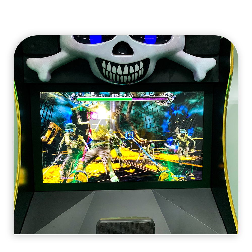 Pirate Laser Shooting Integrated Machine Assault Gunfight Simulation Indoor 42 Inch Lcd Video Arcade Simulated Shooting Games