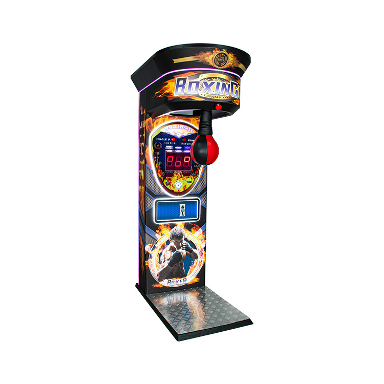 Punch Boxing Machine Factory Coin Operated Games Arcade Electronic Dynamic Boxing Arcade Game Machine