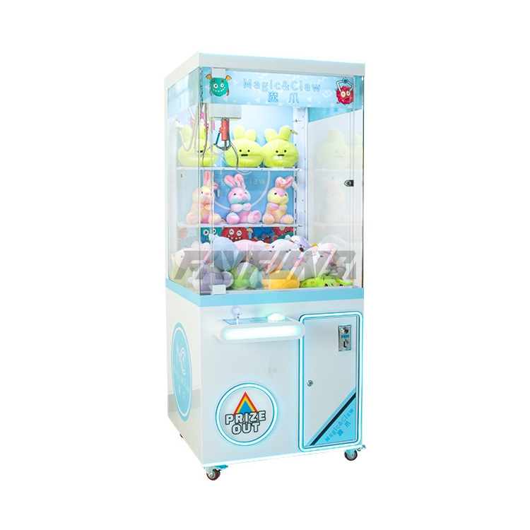 Gift Game Machine CE Certificate Arcade Coin Operated Commercial Claw Catcher Machine Cheap Toy Crane Claw Machine For Sale