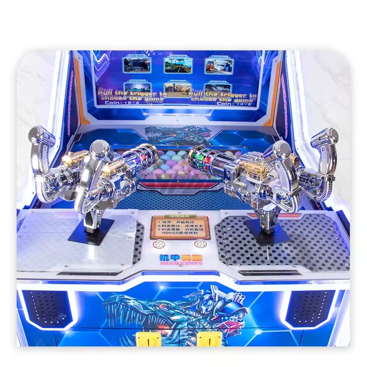 Manufacturer Indoor Shooting Simulator Coin Operated Arcade Video Gun Shooting Game 2 Player Laser Shooting Video Game Machine