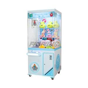 Gift Game Machine CE Certificate Arcade Coin Operated Commercial Claw Catcher Machine Cheap Toy Crane Claw Machine For Sale