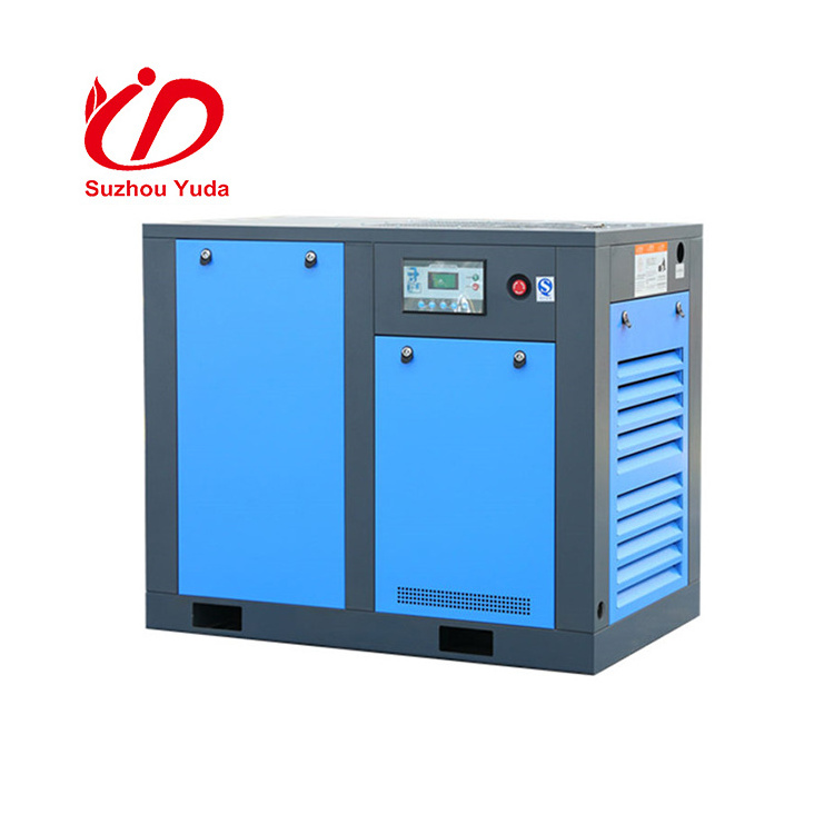 Suzhou Yuda gas delivery easy to install 90kw 4bar to 5bar 3 phase low pressure  screw  air compressor for sale