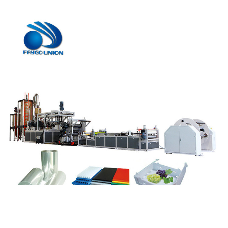 PC PP PE PET ABS Plastic Sheet Extrusion Making Machine price / Roof Ceiling/Plastic Wall Sheet Extruder