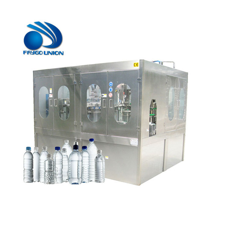 Packaging Machine Filling Capping Machine Round Filling Blow Molding Washing Filling Machine 3 In 1 Production