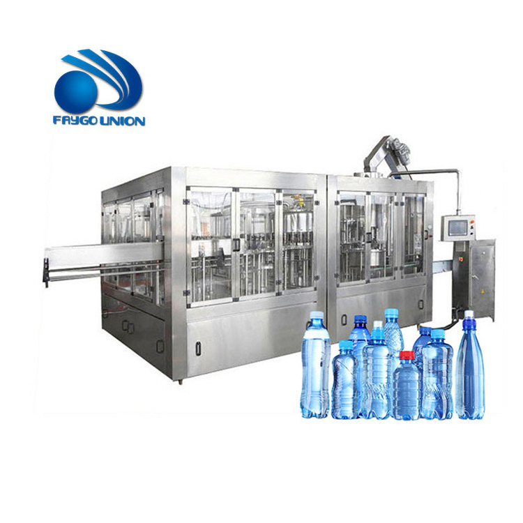 Packaging Machine Filling Capping Machine Round Filling Blow Molding Washing Filling Machine 3 In 1 Production