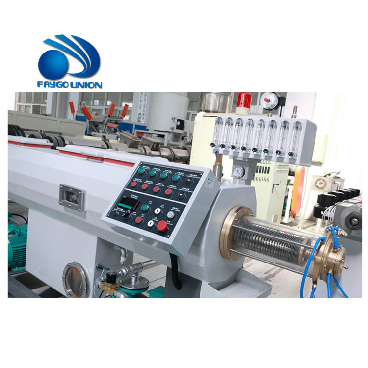 FAYGO UNION double wall corrugated pipe extrusion line 16-32mm small PVC pipe making machine