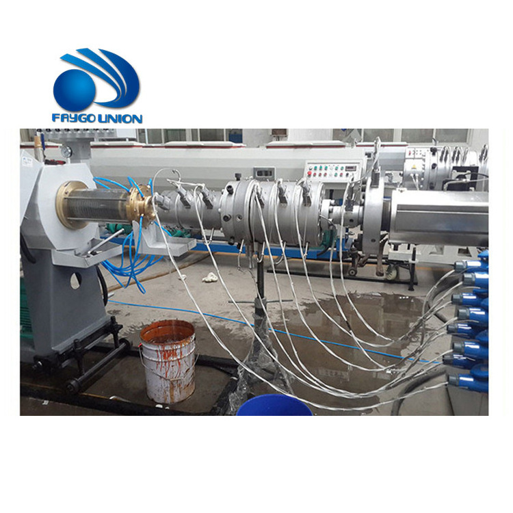 FAYGO UNION double wall corrugated pipe extrusion line 16-32mm small PVC pipe making machine