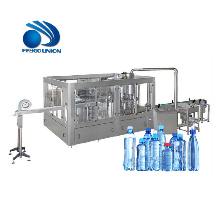 Packaging Machine Filling Capping Machine Round Filling Blow Molding Washing Filling Machine 3 In 1 Production