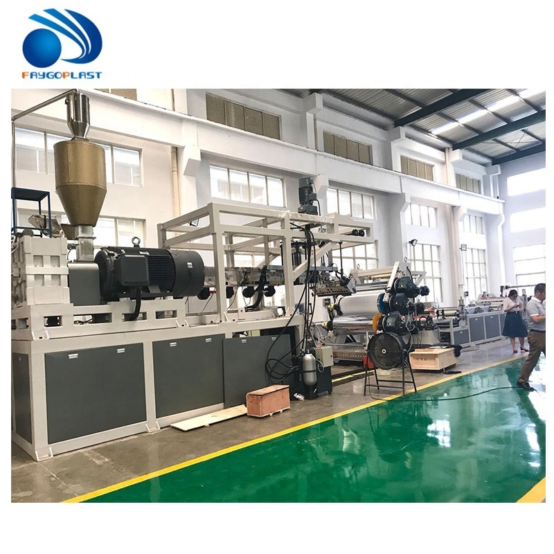 PET Sheet Extruder/Plastic Sheet Machine/PET Sheet Making Line