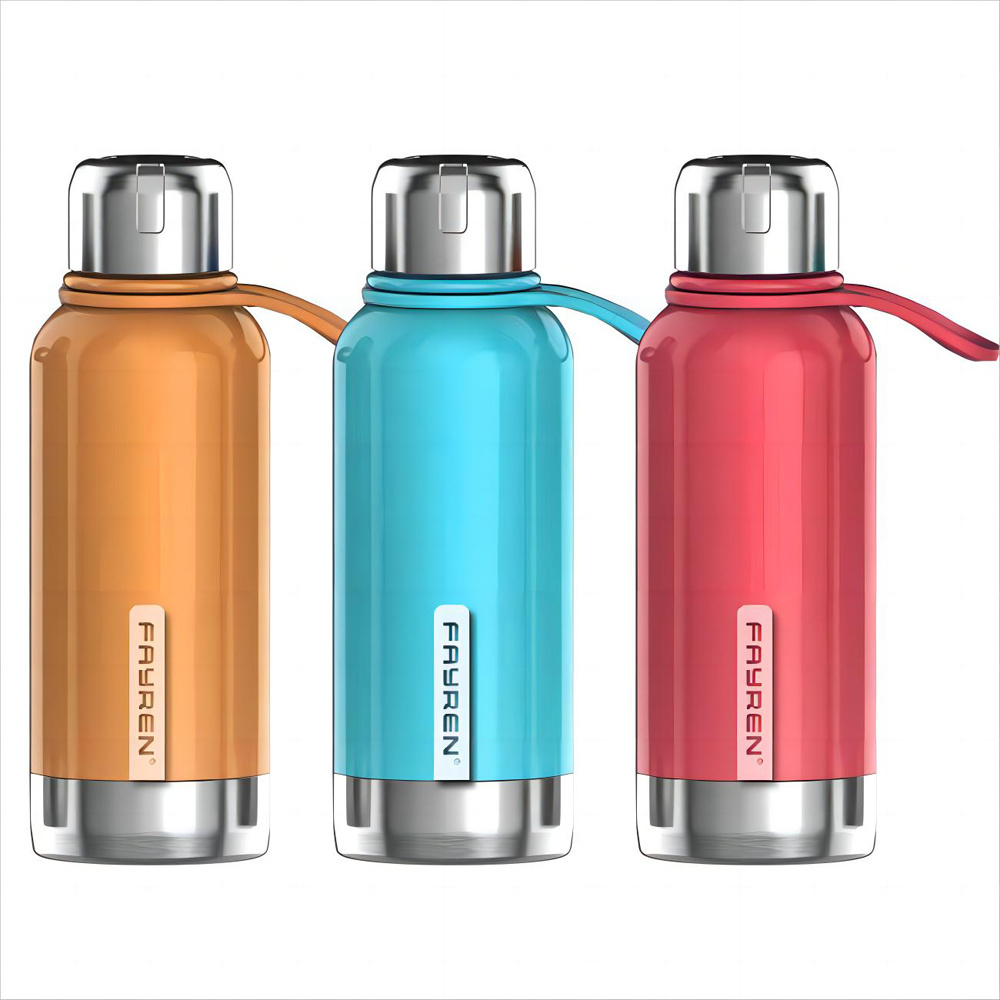 Outdoor Sports Fitness Stainless Steel Double Wall Water Bottle Sublimation Insulated Thermos Thermal Water Bottle