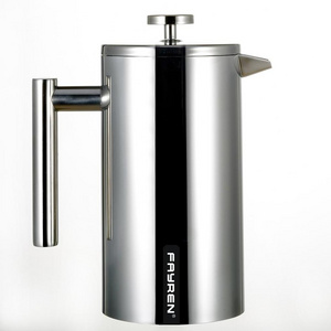 Fayren Customized High Quality Coffee Cups Large Capacity Stainless Steel French Press Coffee Maker in Travel