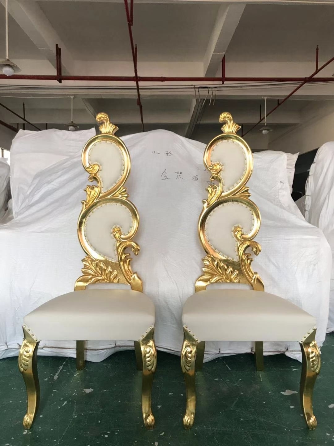 Hot Selling Wholesale High Back Queen Cheap King Throne Chair for Rental Wedding Party