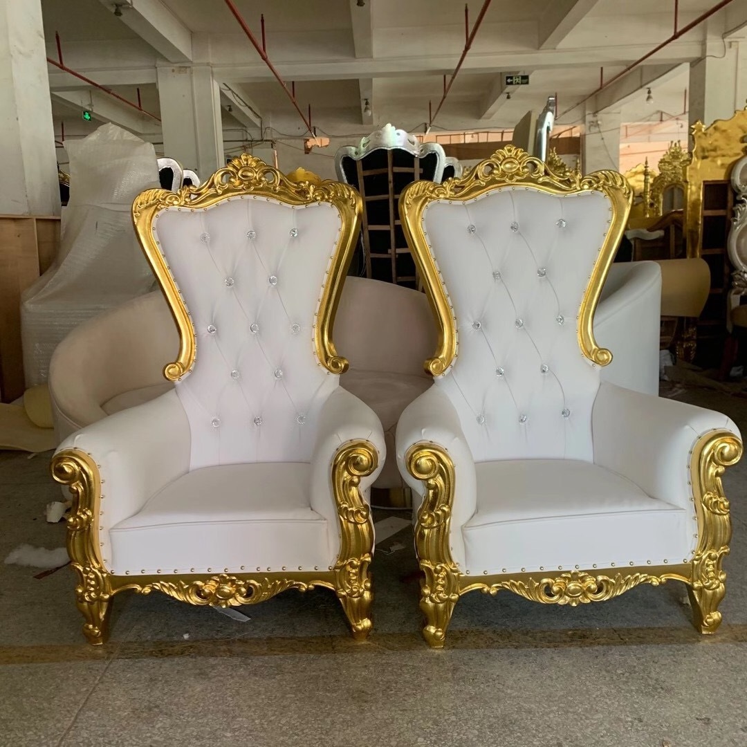 wedding party event banquet children kids king throne chair