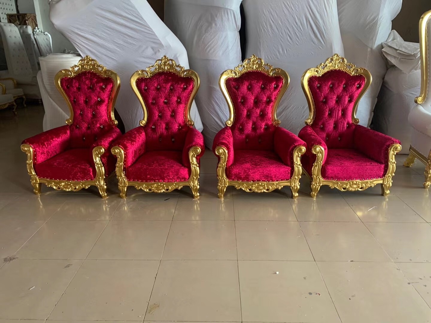 wedding party event banquet children kids king throne chair