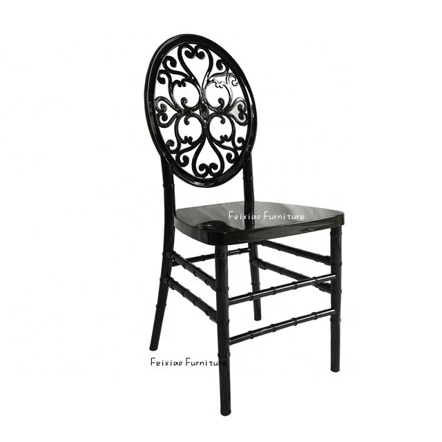 Cheap Black Plastic Resin Acrylic Monoblock Party Outdoor dining Chairs For Wedding