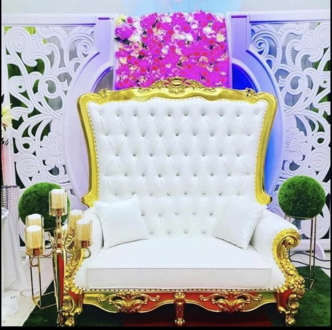 royal throne wedding bride groom sofa king throne chair for party