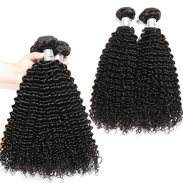 Wholesale Remy 100% Unprocessed Virgin Human Hair Vendor 12a Water Wave Bulk Hair Weft 10a Curl Kinky Curly Bundles With Closure