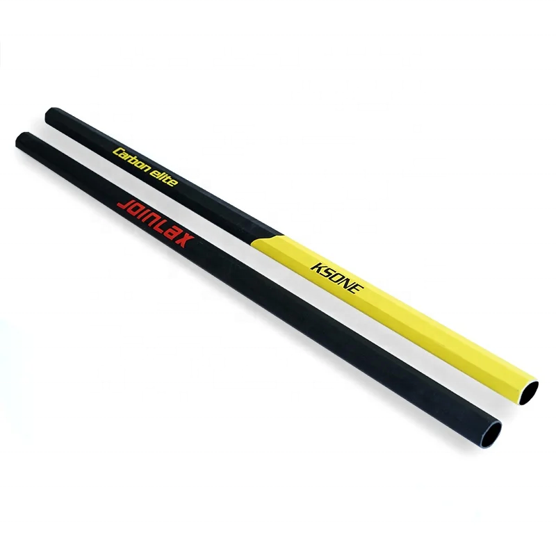 Strong durable lightweight customized design hollow sport game carbon fiber lacrosse stick lacrosse shaft