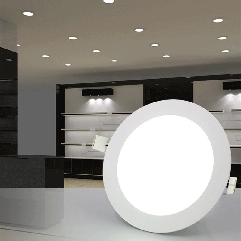 Best Seller Cheap Personalized Panel Light Led 6W Round Recessed Panel Light