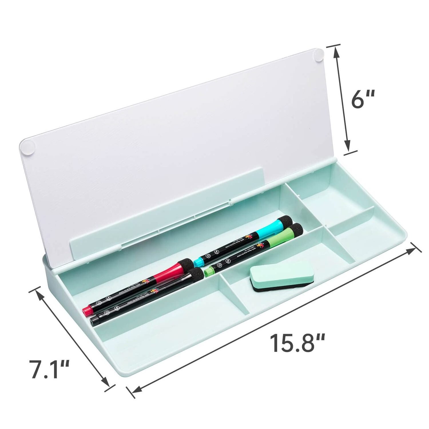 Wholesale Computer Pad Small Mobile Portable Desktop Keyboard White Board Glass Mini Whiteboard Storage Desktop Whiteboard