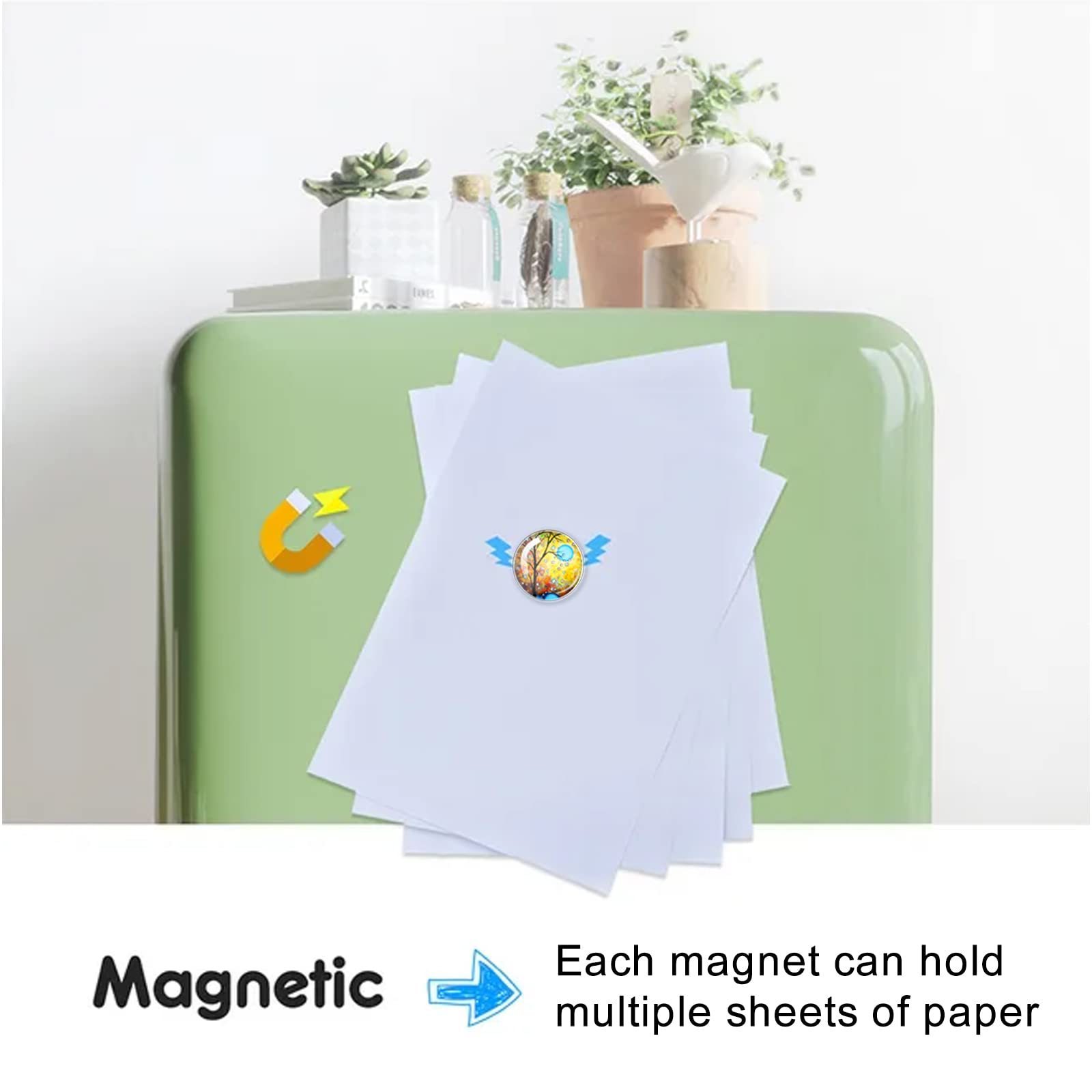 Decorative Magnets for Fridge Locker Whiteboard Cabinet Funny Cute Magnets for Classroom Office Kitchen