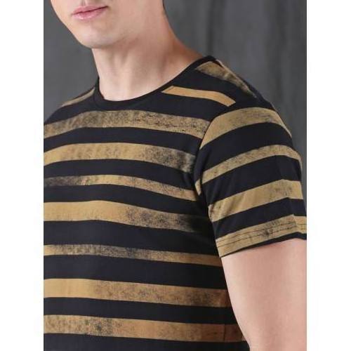 Cotton Yellow And Black Custom Printing Logo Men T Shirt Casual High Quality Polo Shirt Wholesale