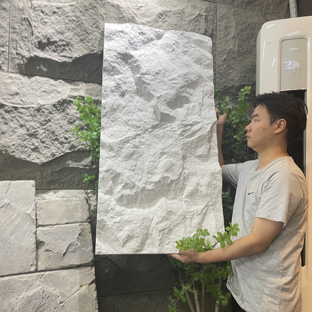 Artificial walls are aesthetically pleasing, inexpensive, and designed with brick wall panels. Polyurethane fake stone wall